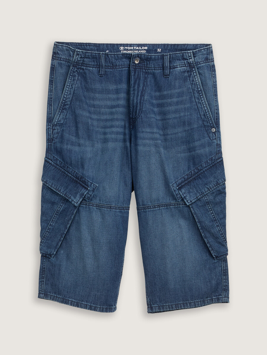 pantalones cortos vaqueros holgados por encima de la rodilla ttmorris