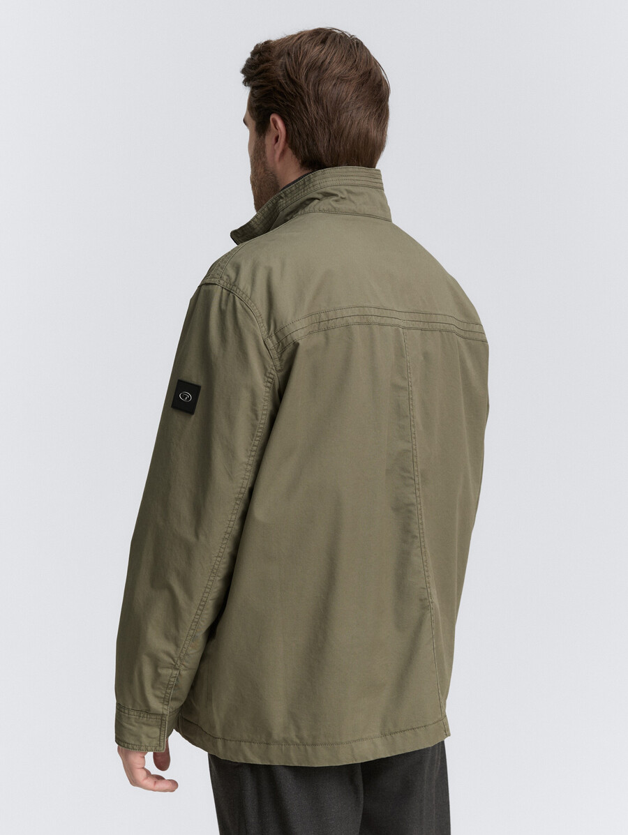 talla grande - chaqueta de campo de algodón