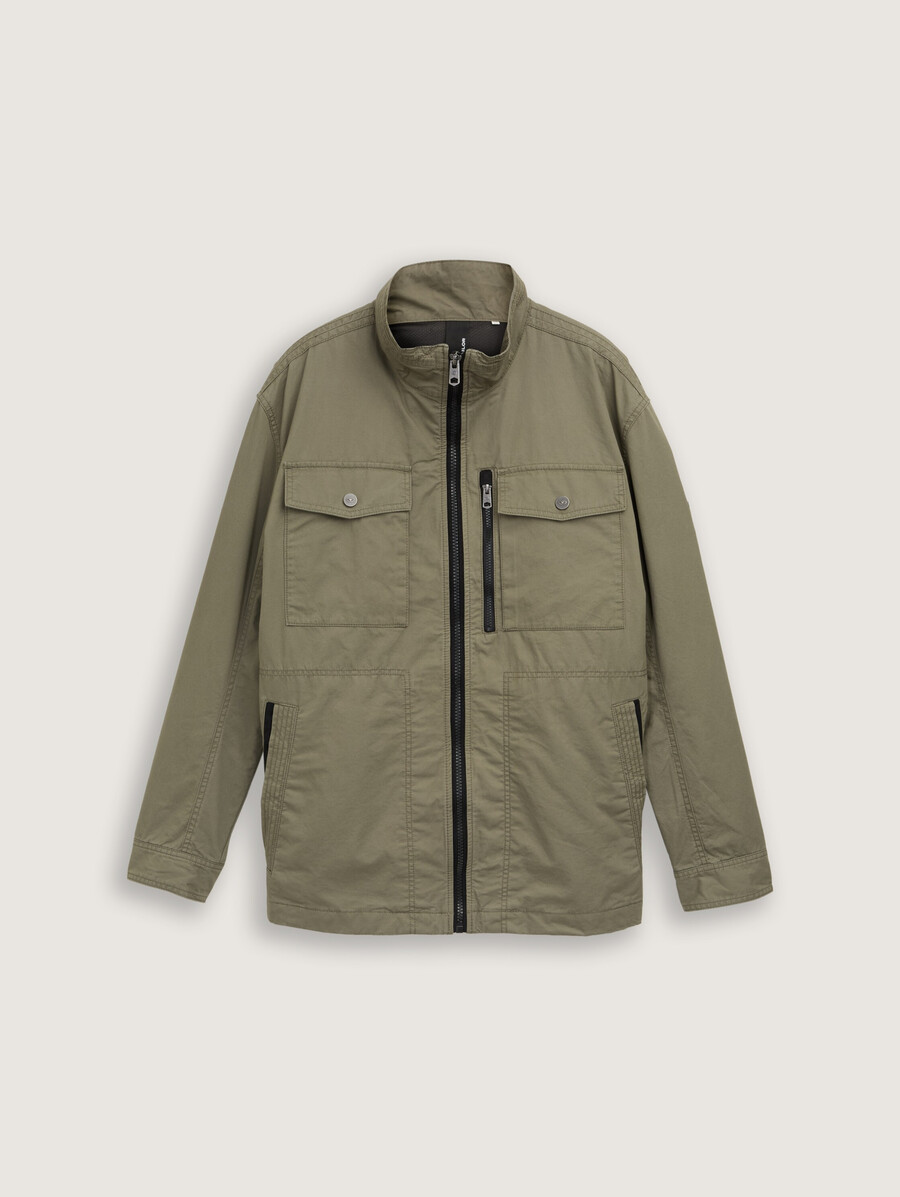 talla grande - chaqueta de campo de algodón
