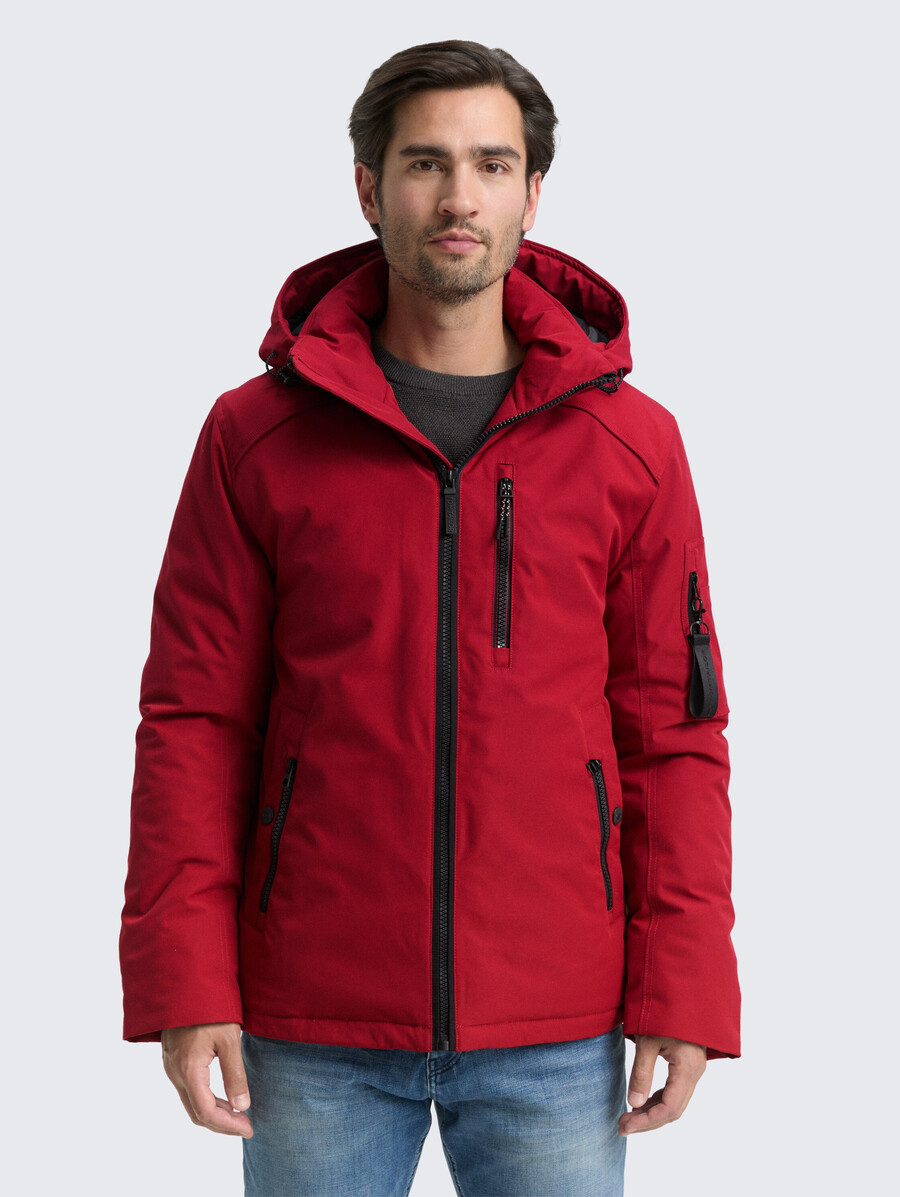 chaqueta de invierno con capucha desmontable