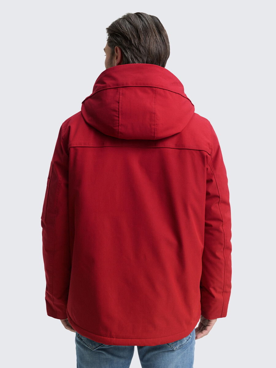 chaqueta de invierno con capucha desmontable
