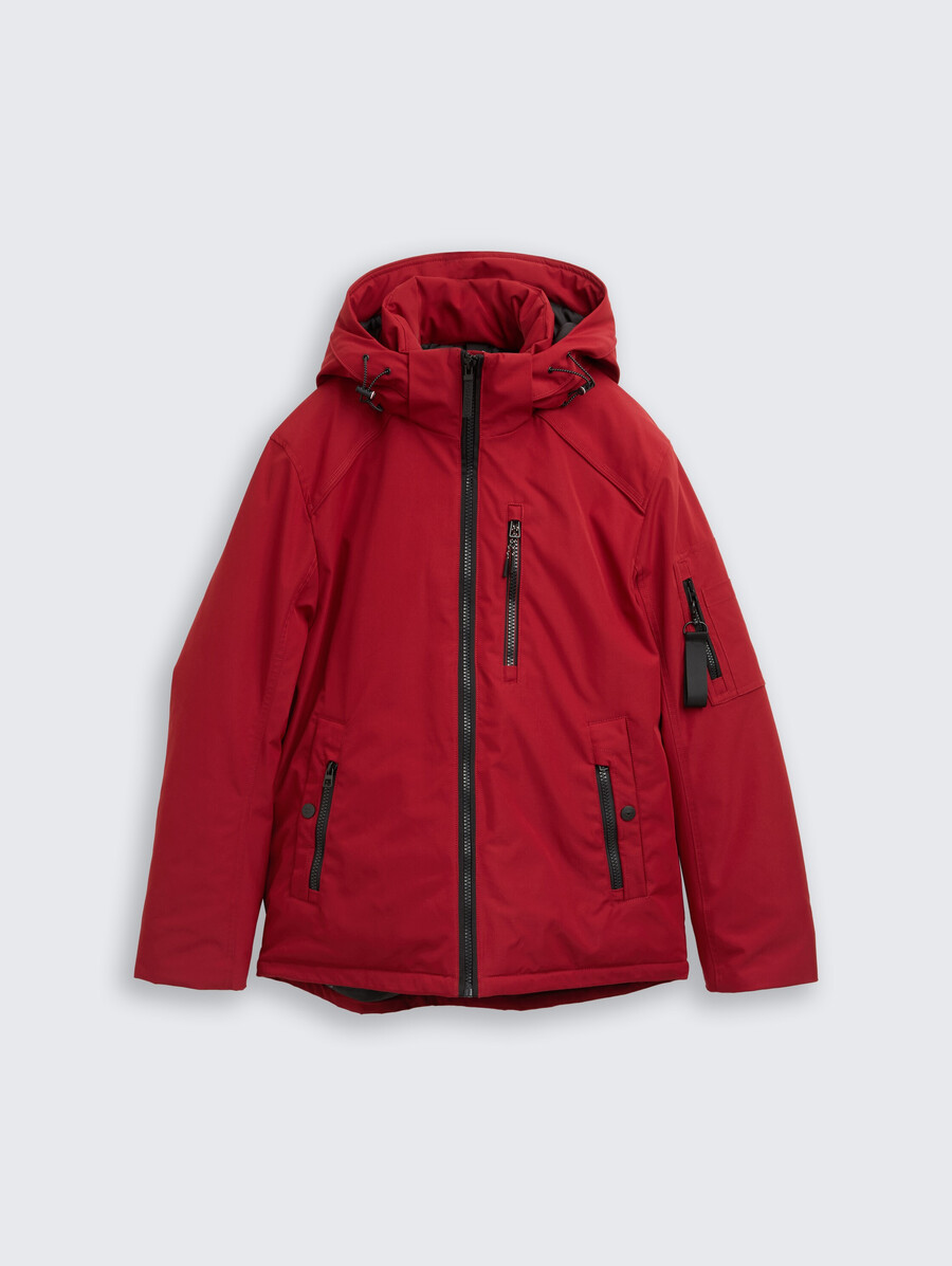 chaqueta de invierno con capucha desmontable