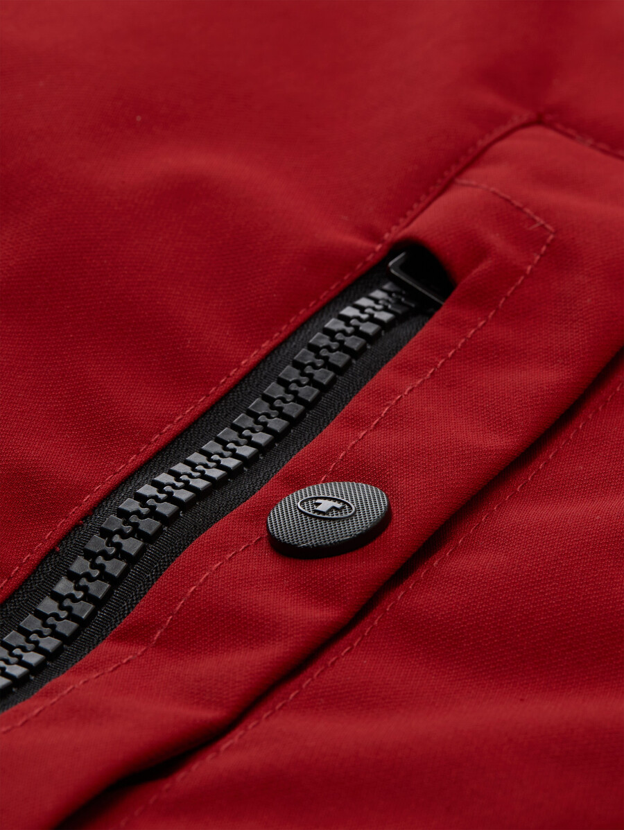 chaqueta de invierno con capucha desmontable