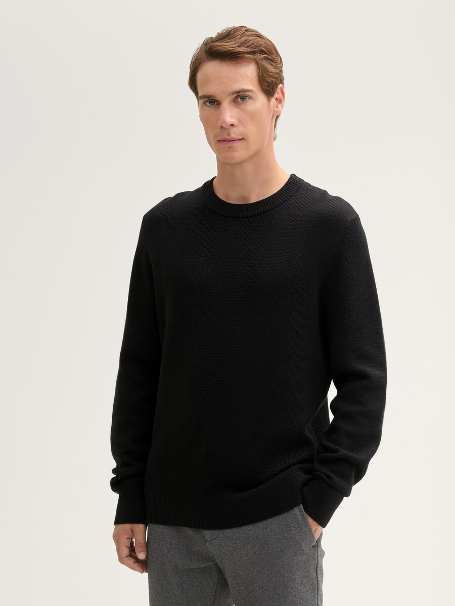 comfort wool - suéter texturizado