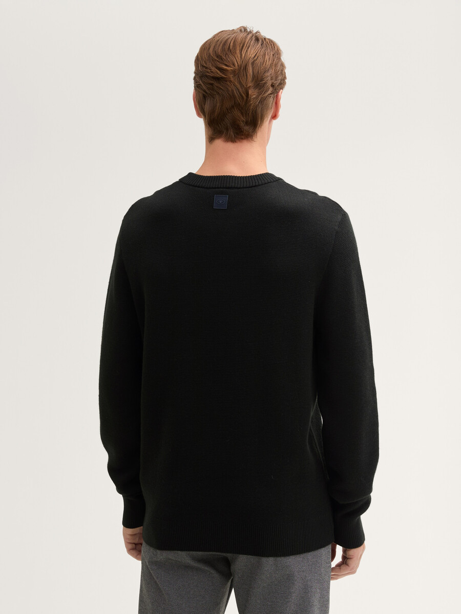 comfort wool - suéter texturizado