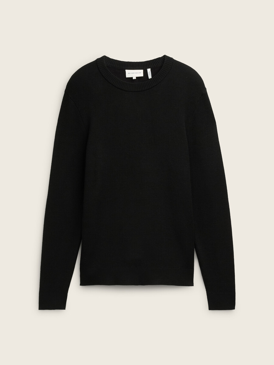 comfort wool - suéter texturizado