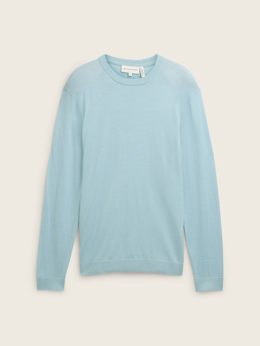 jersey de punto de lana merino
