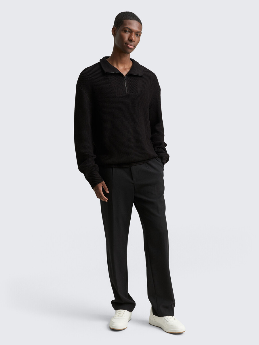 jersey de punto troyer de corte relajado