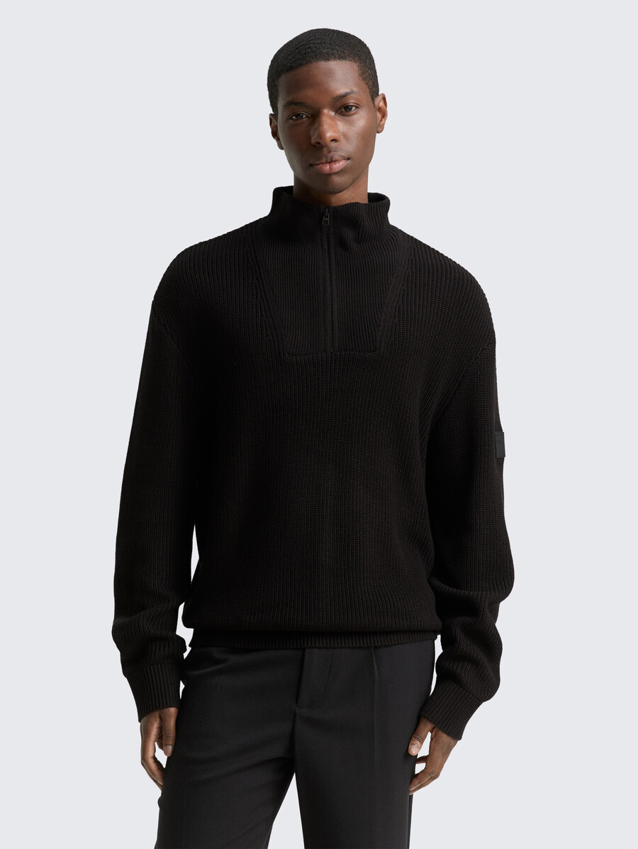 jersey de punto troyer de corte relajado