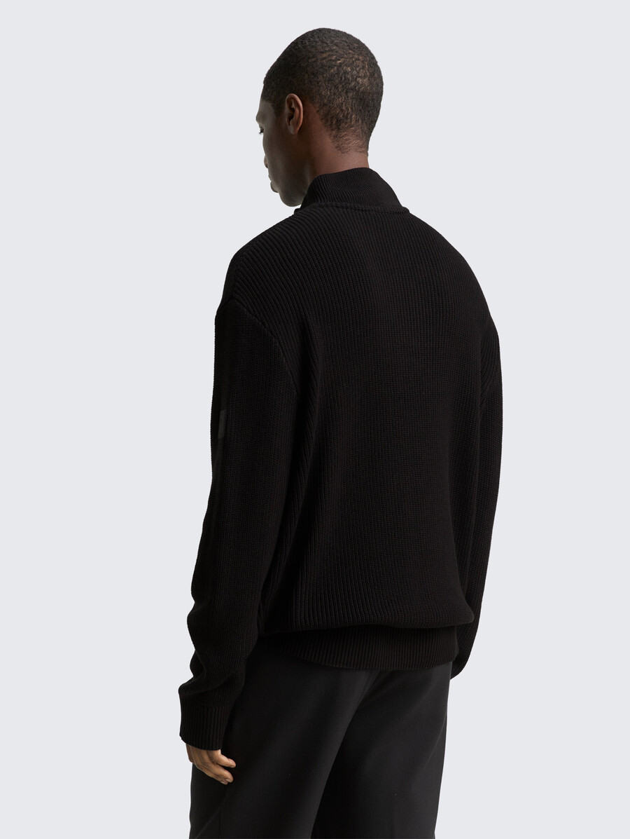 jersey de punto troyer de corte relajado