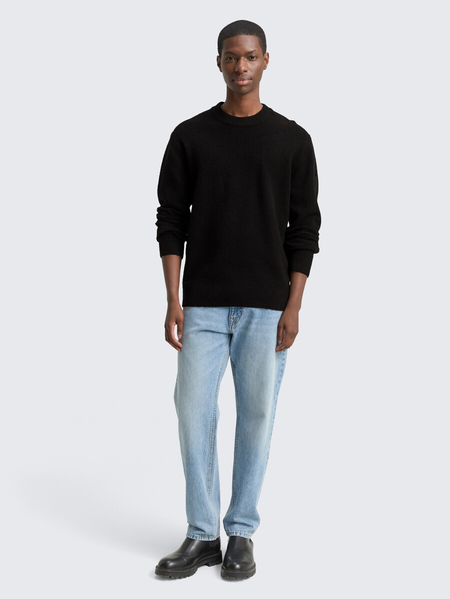 jersey de punto bouclé