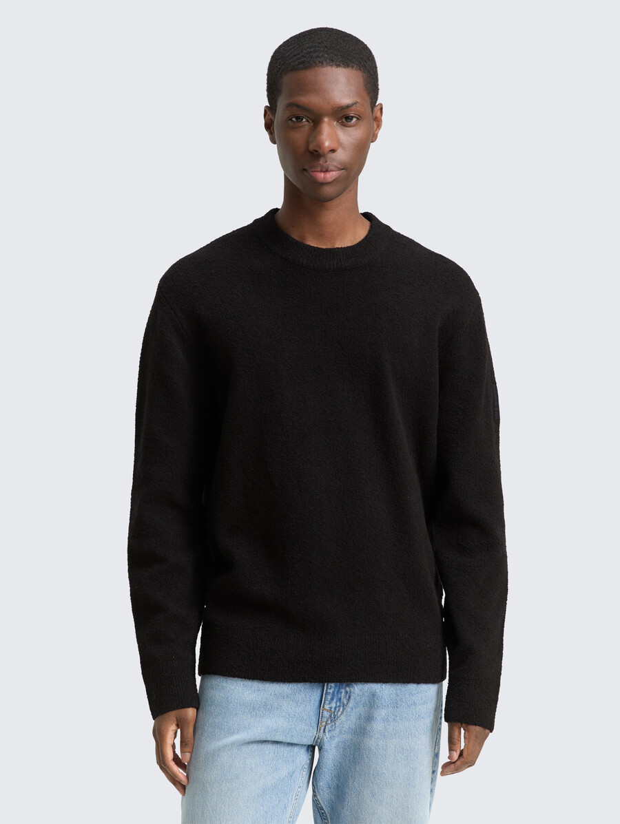 jersey de punto bouclé