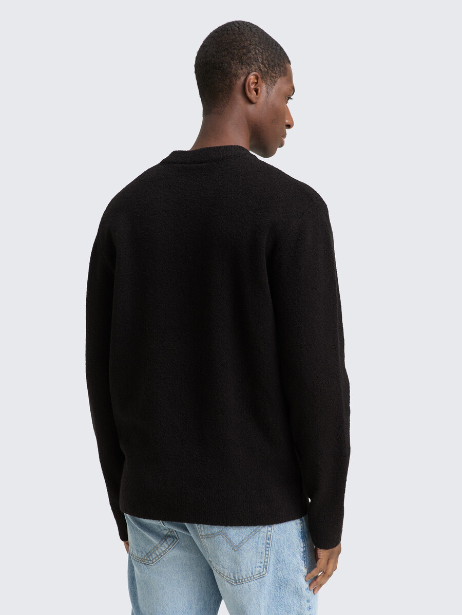 jersey de punto bouclé