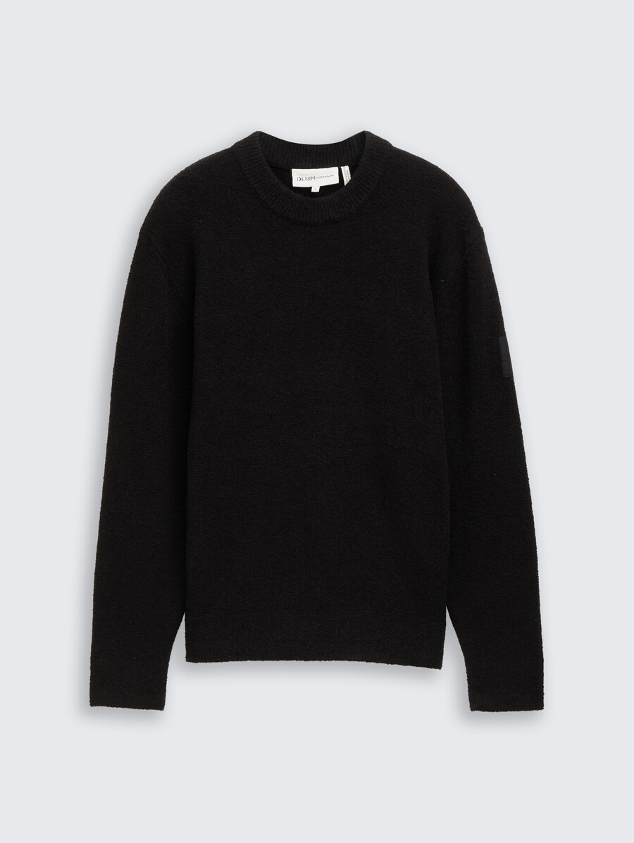 jersey de punto bouclé