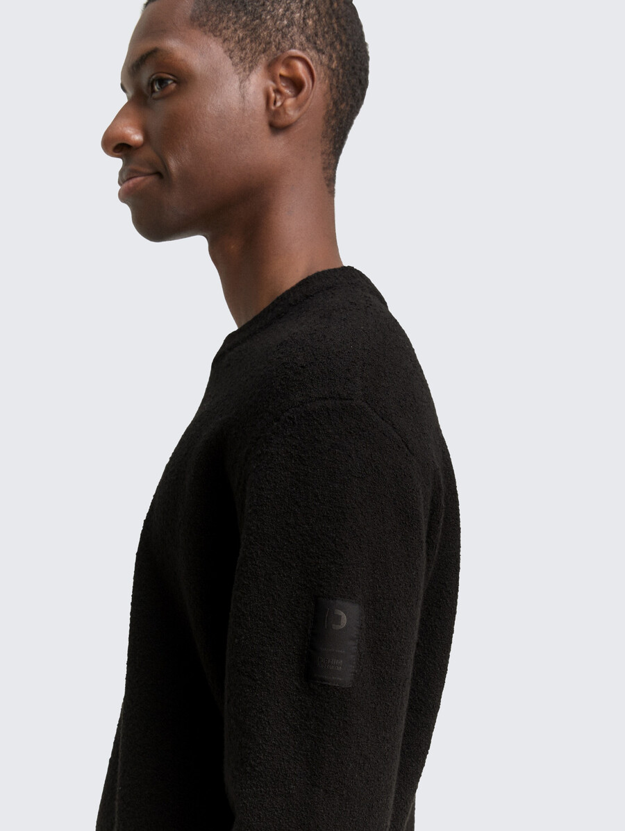 jersey de punto bouclé