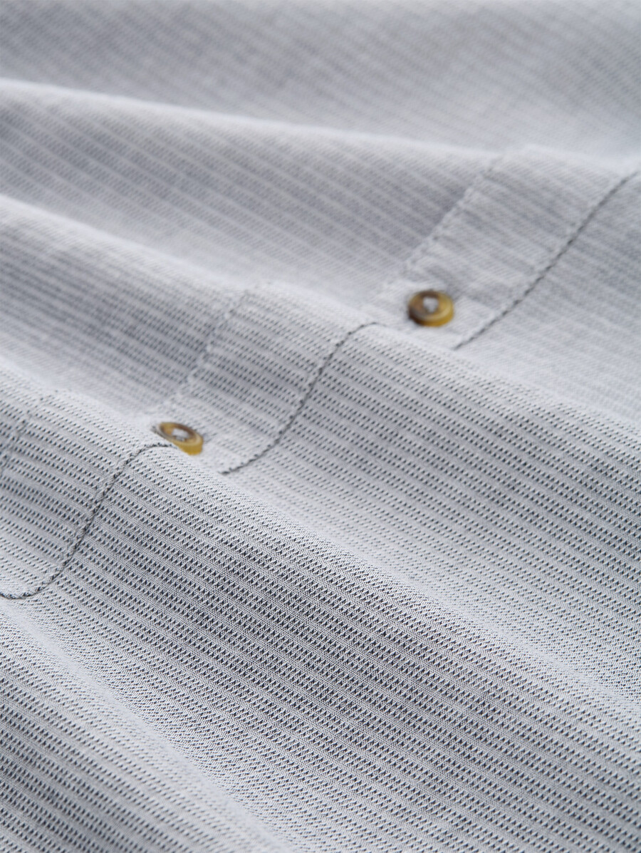 camisa de algodón de corte regular