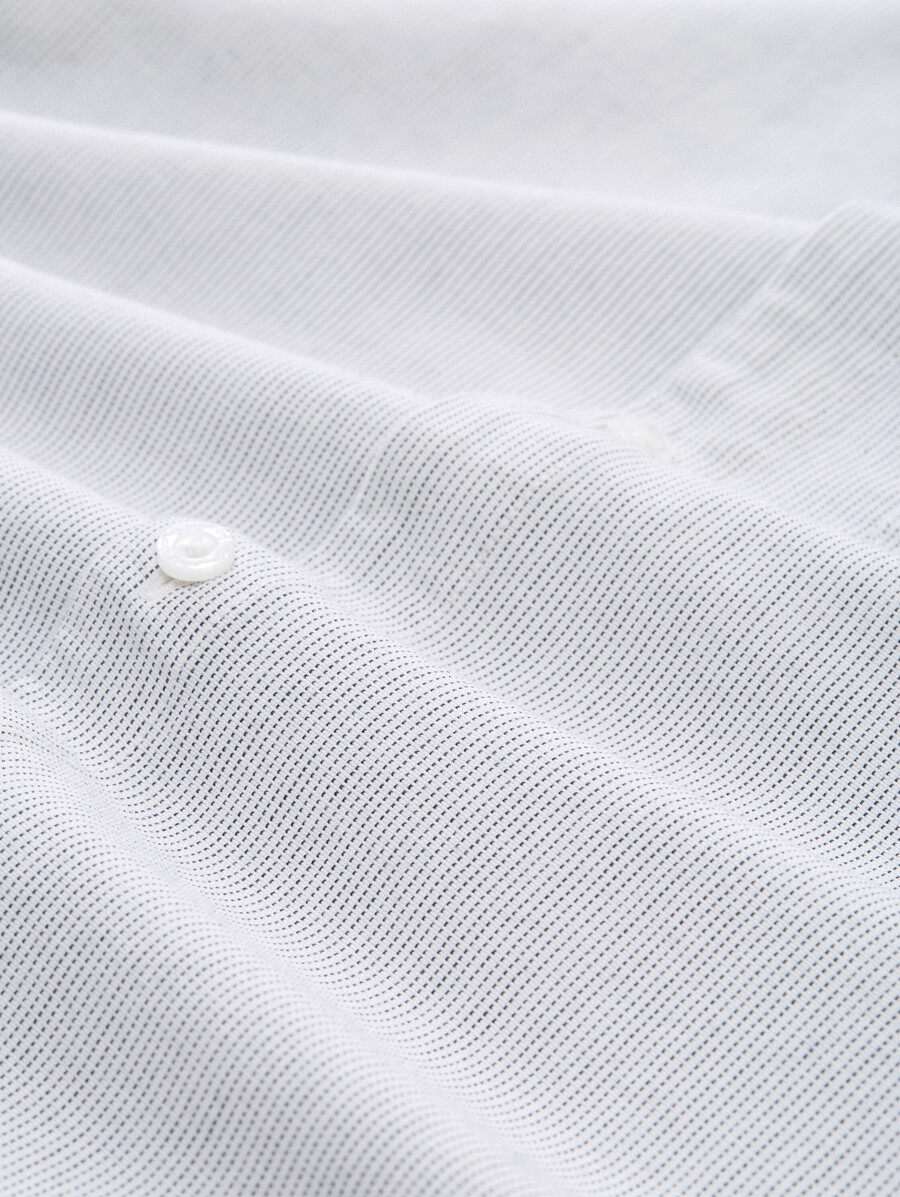 camisa de algodón de corte relajado