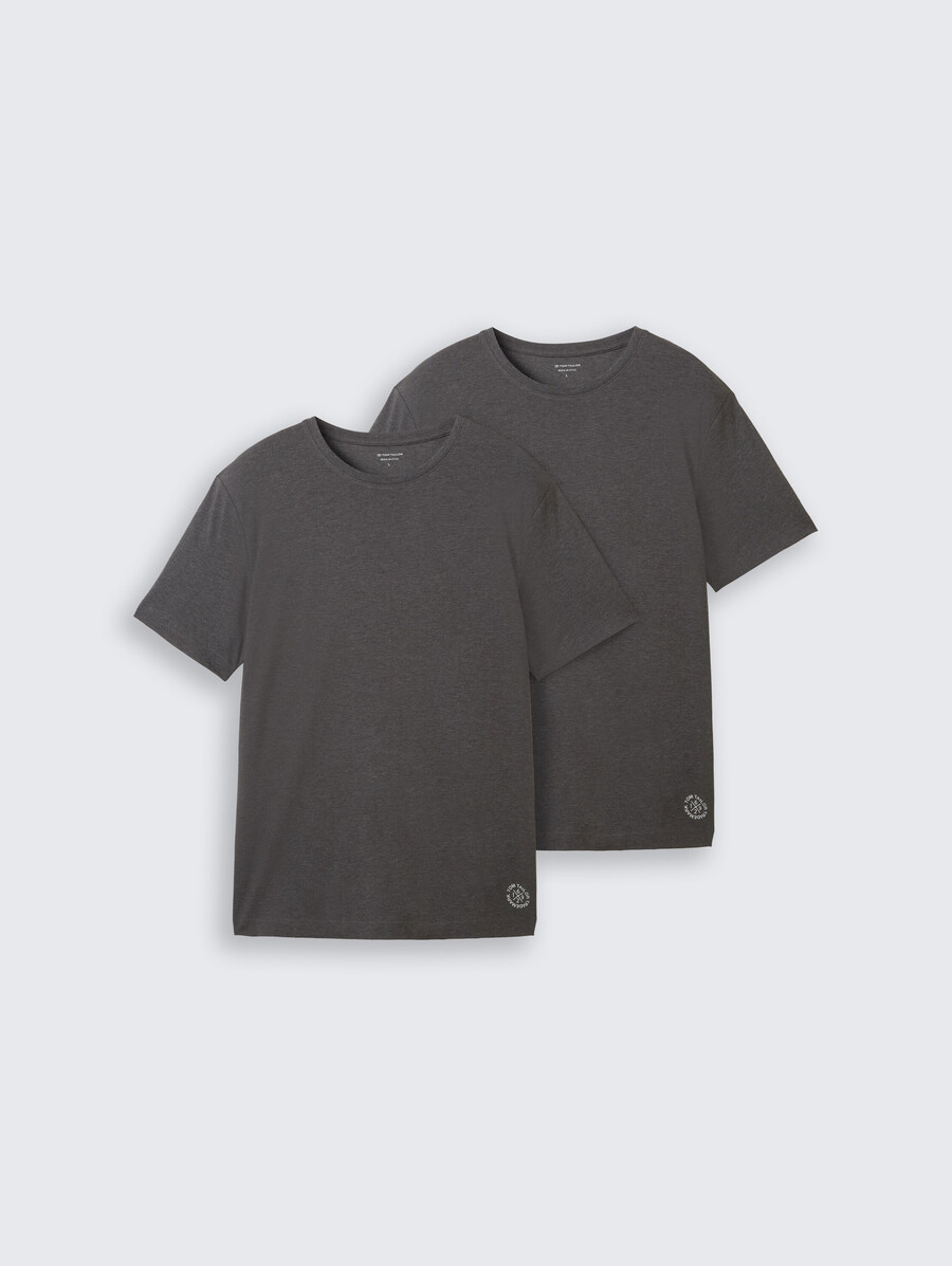 camisetas básicas en pack de 2