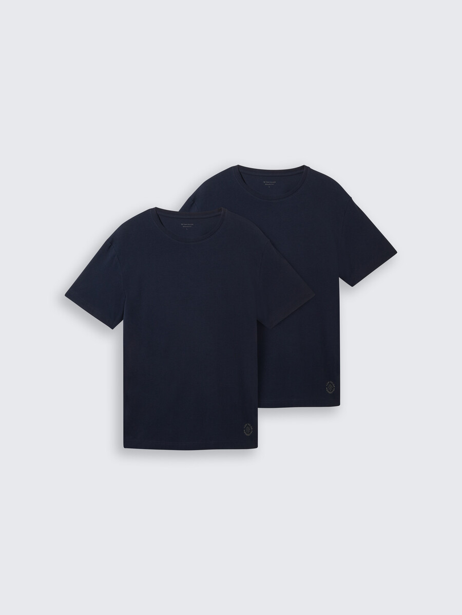 camisetas básicas en pack de 2
