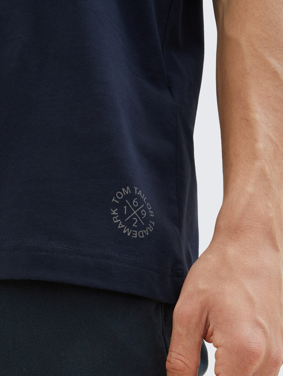 camisetas básicas en pack de 2