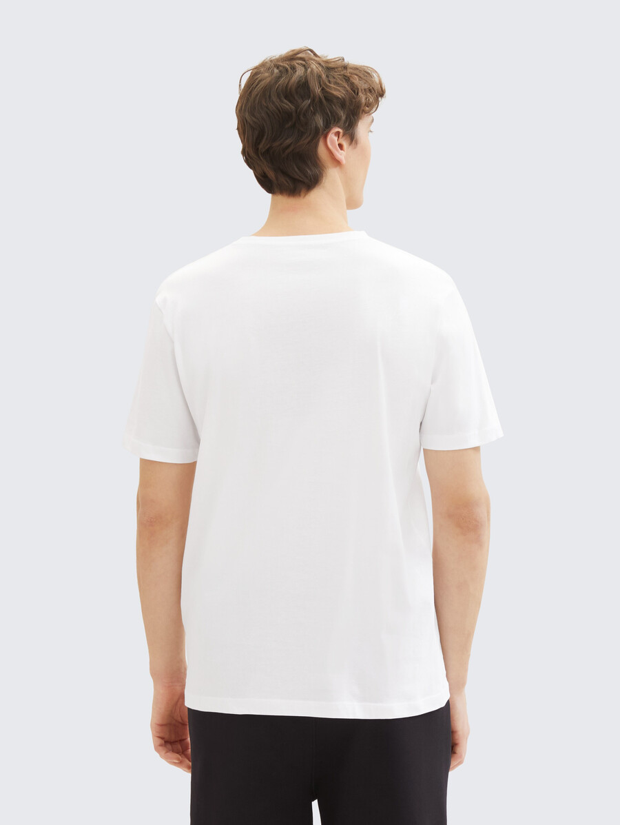 camisetas de algodón en pack de 3