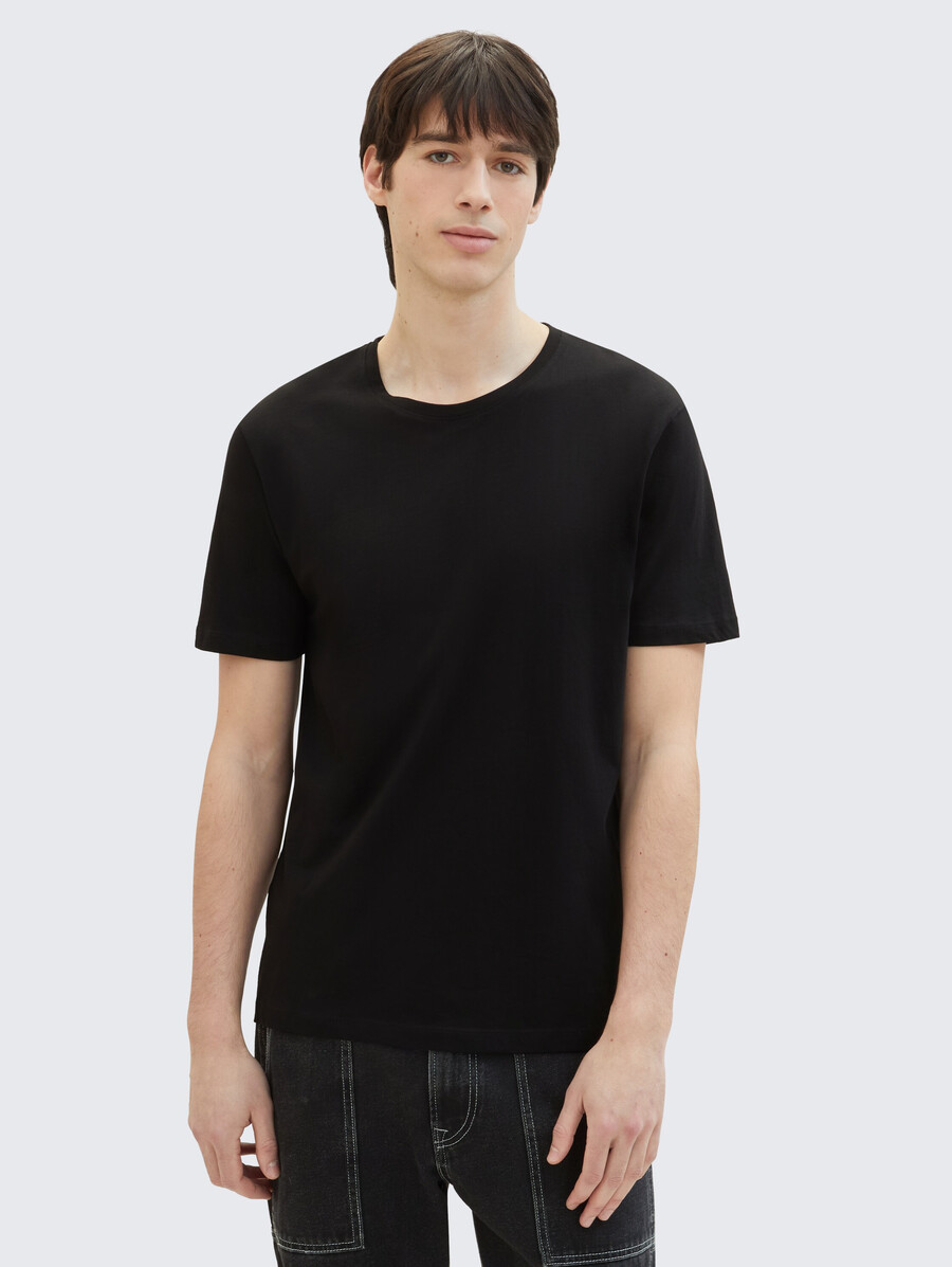 camisetas de algodón en pack de 3