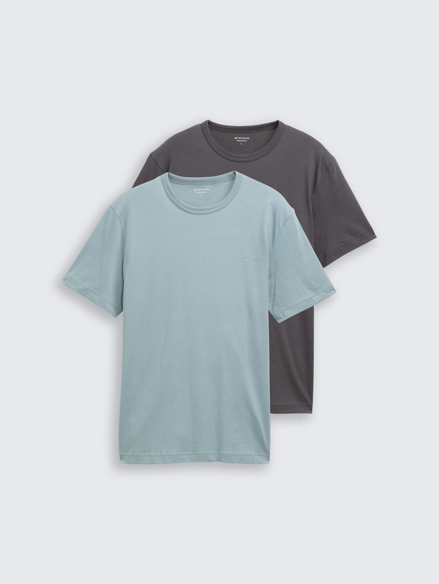 camisetas básicas en pack de 2