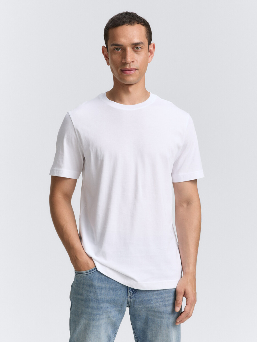 camisetas de algodón en pack de 2