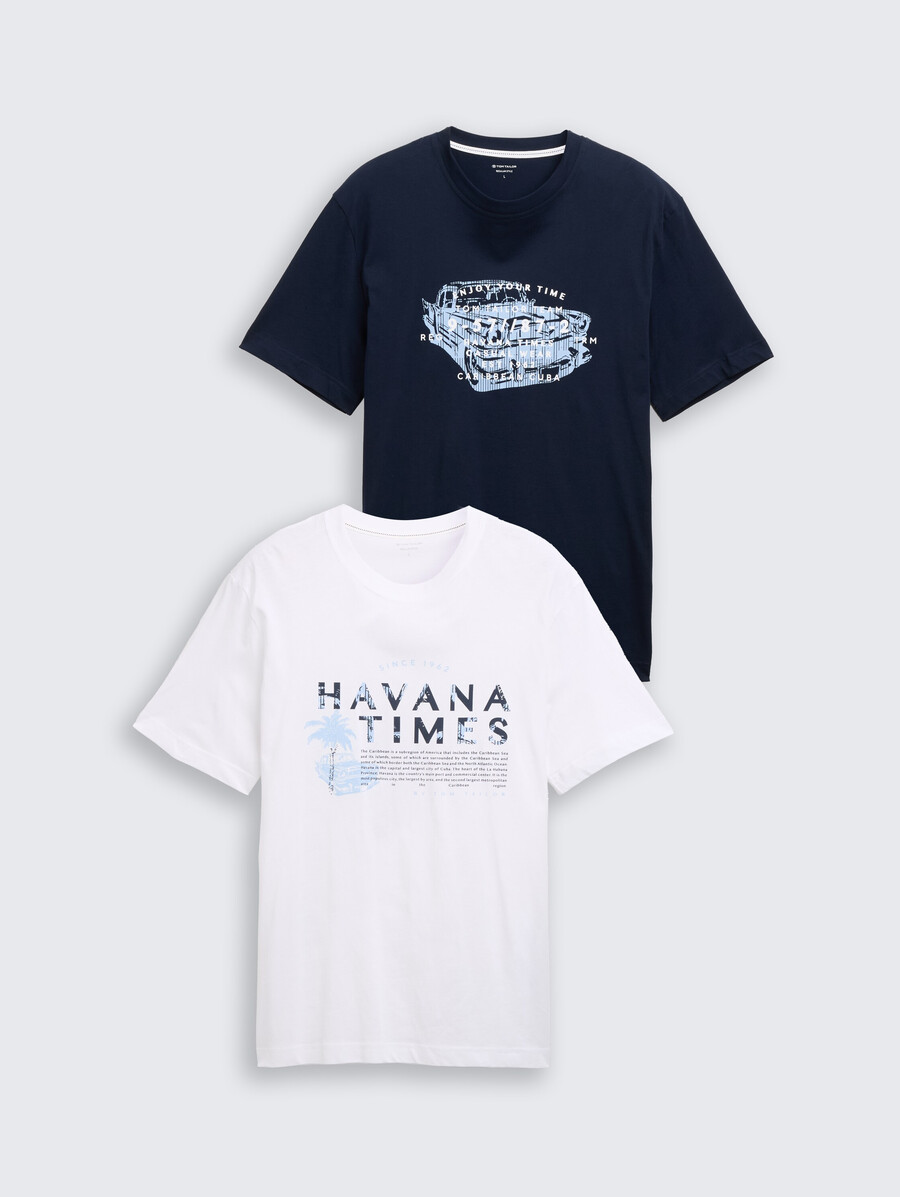 camisetas en pack de 2