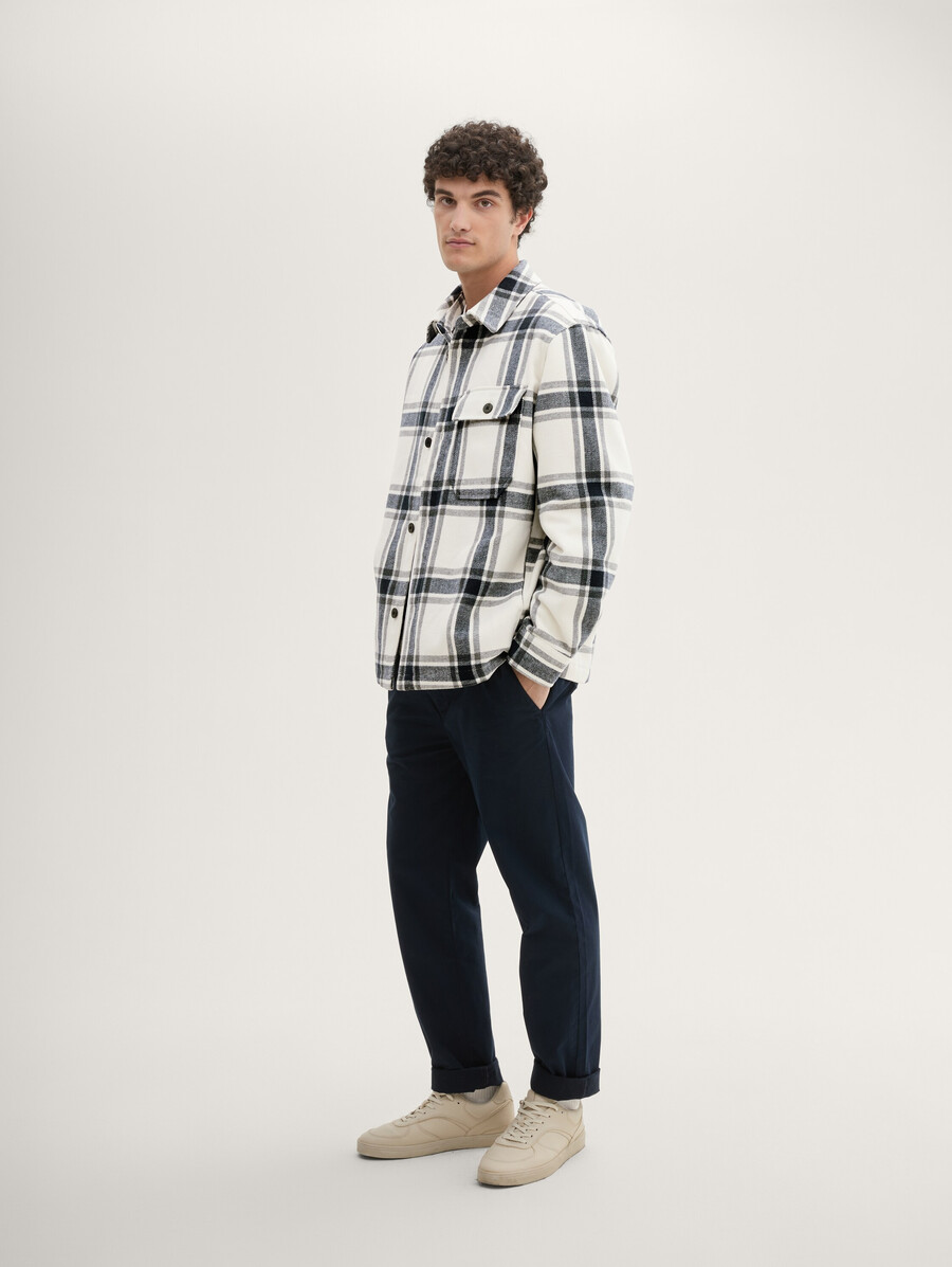 camisa de cuadros