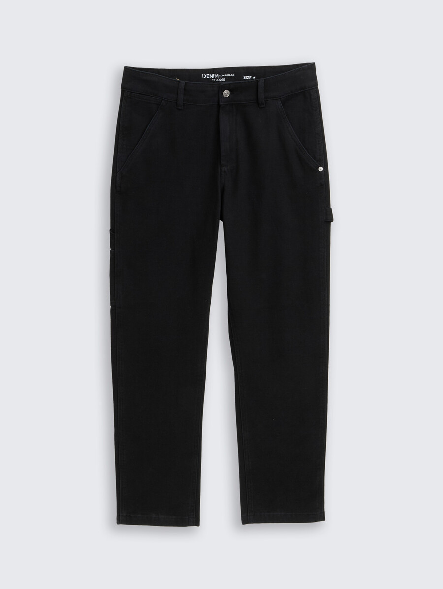 vaqueros holgados de look utilitario