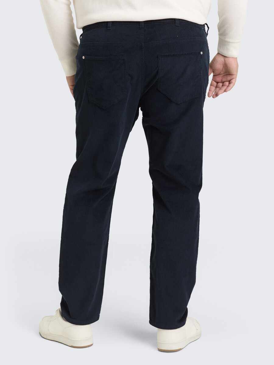 talla grande - pantalones de pana de corte regular