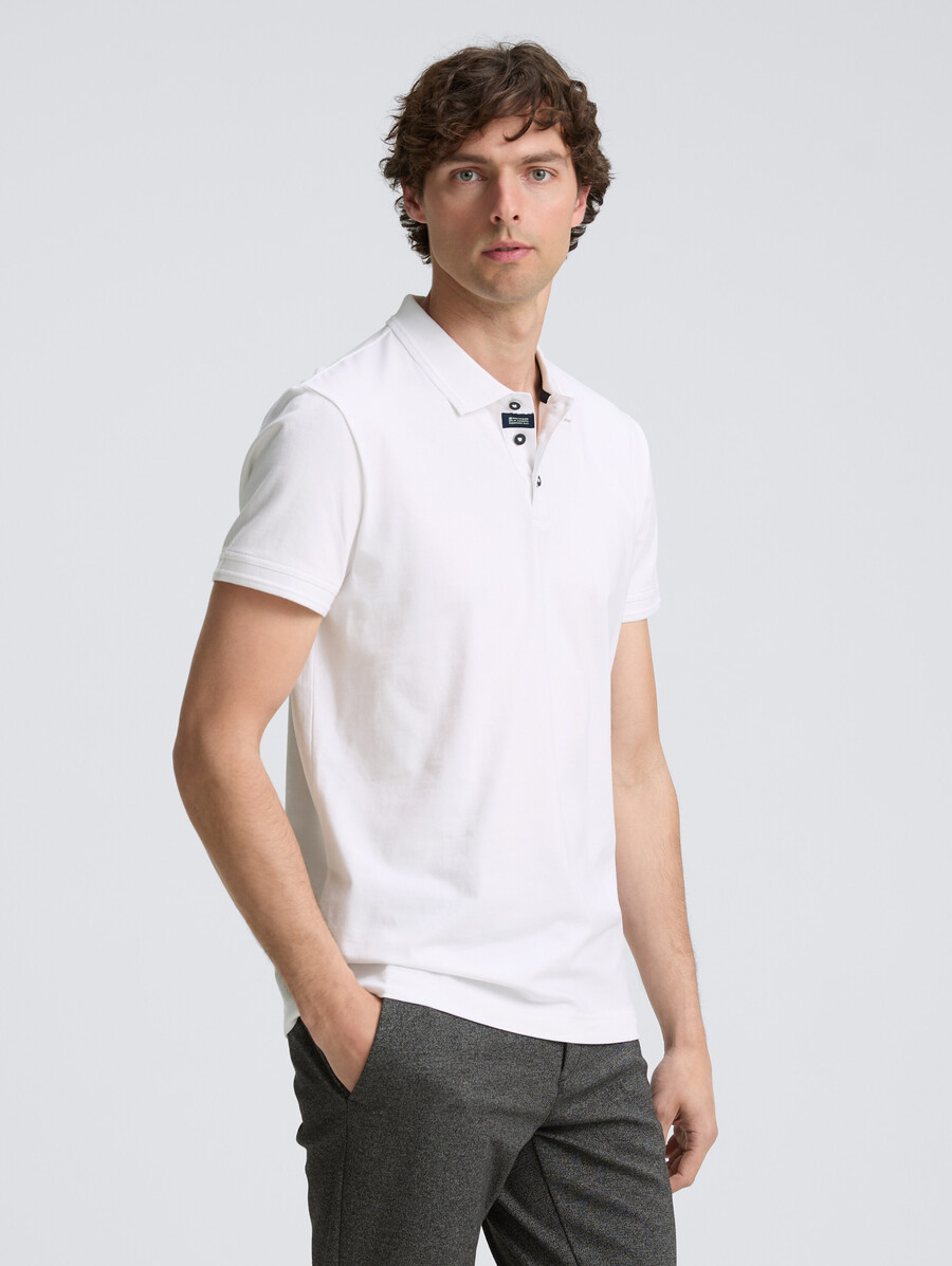 polo básico de jersey
