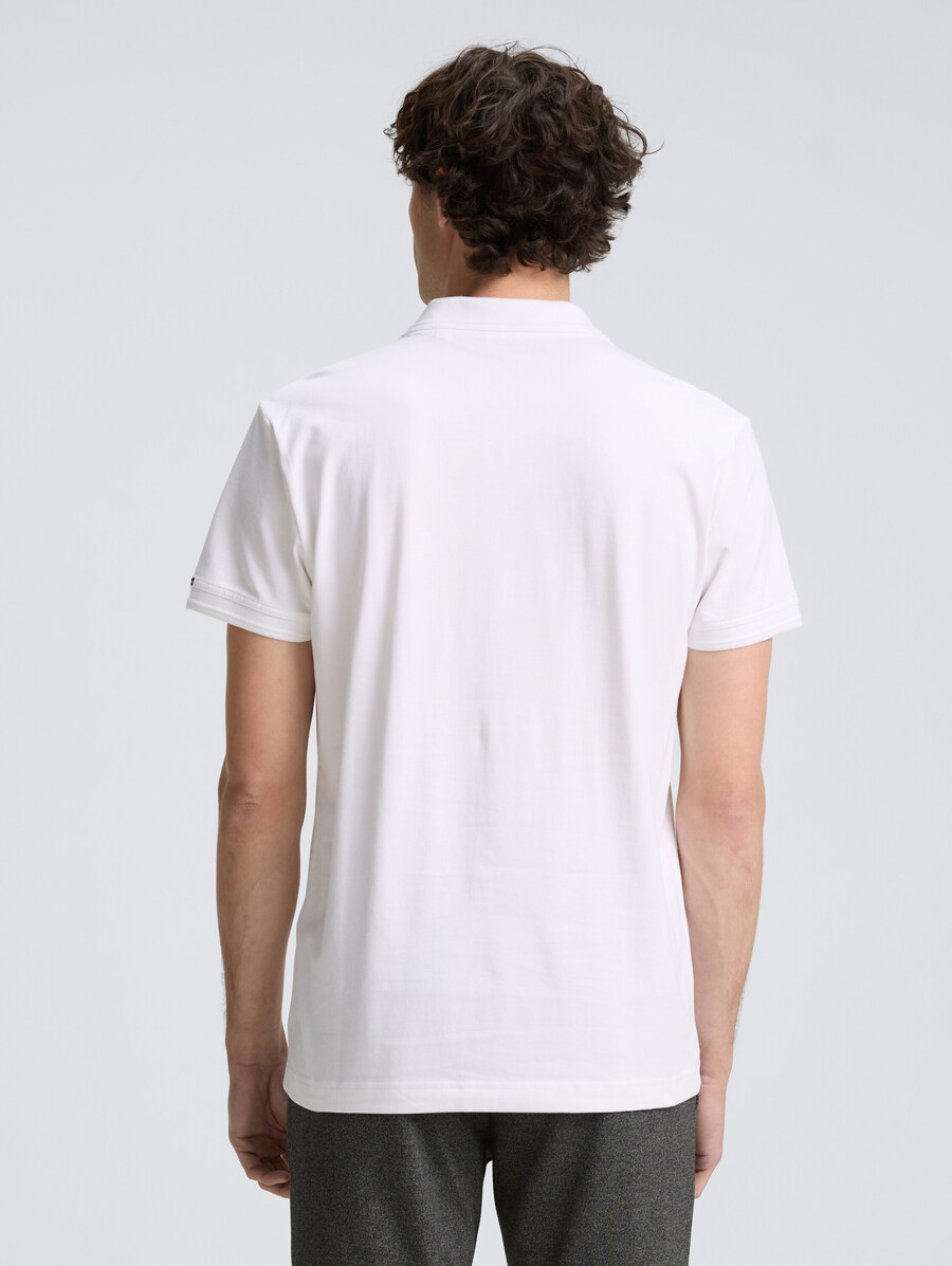 polo básico de jersey