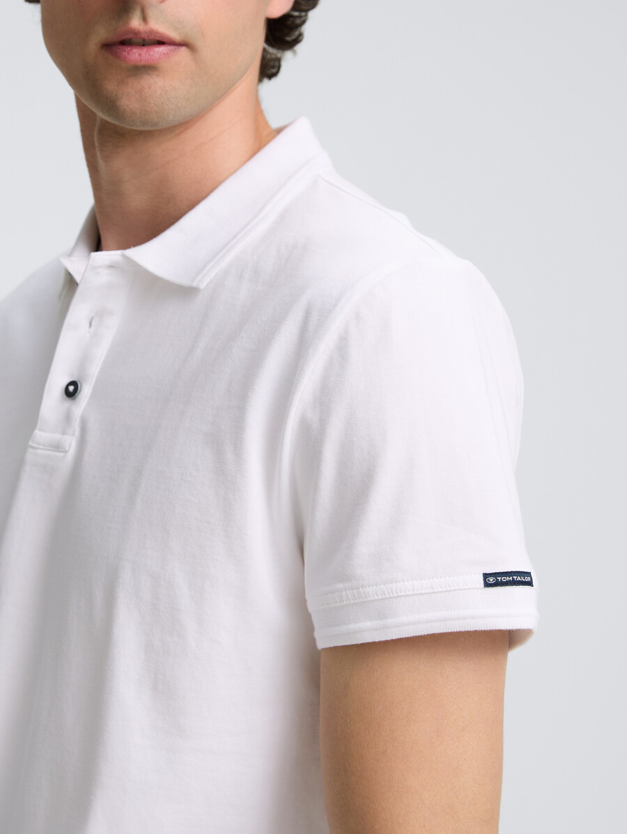 polo básico de jersey
