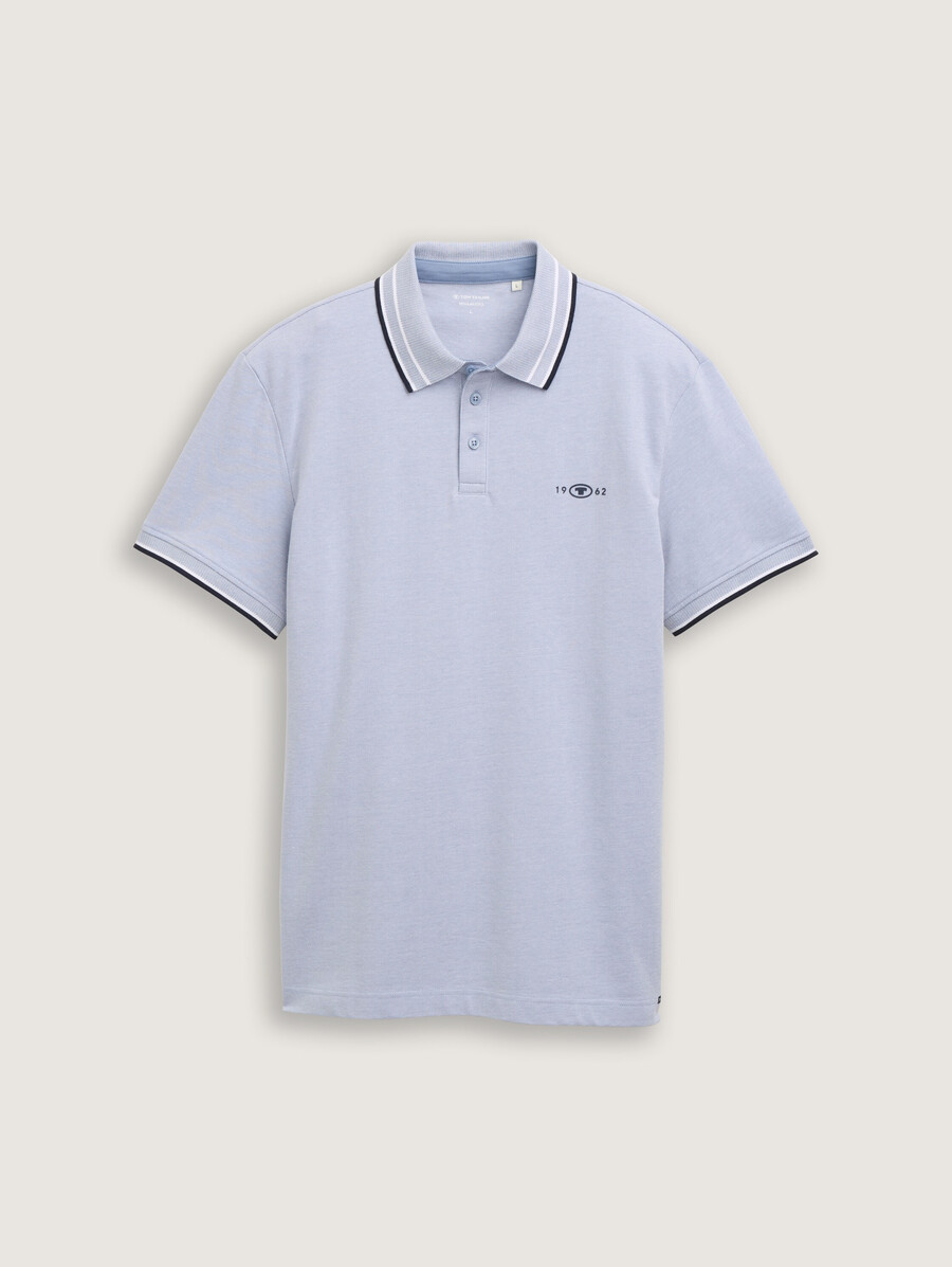 polo de piqué con elástico