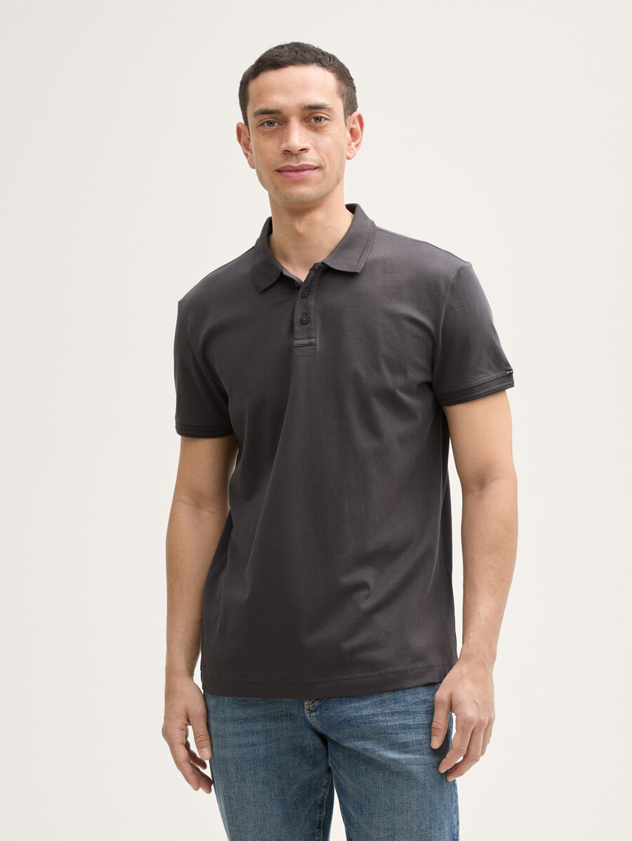 polo básico de jersey