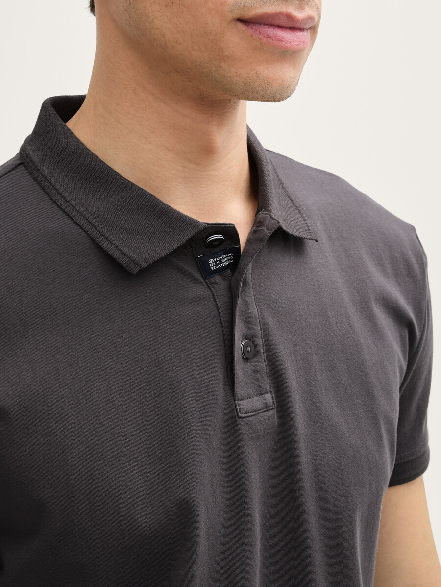 polo básico de jersey