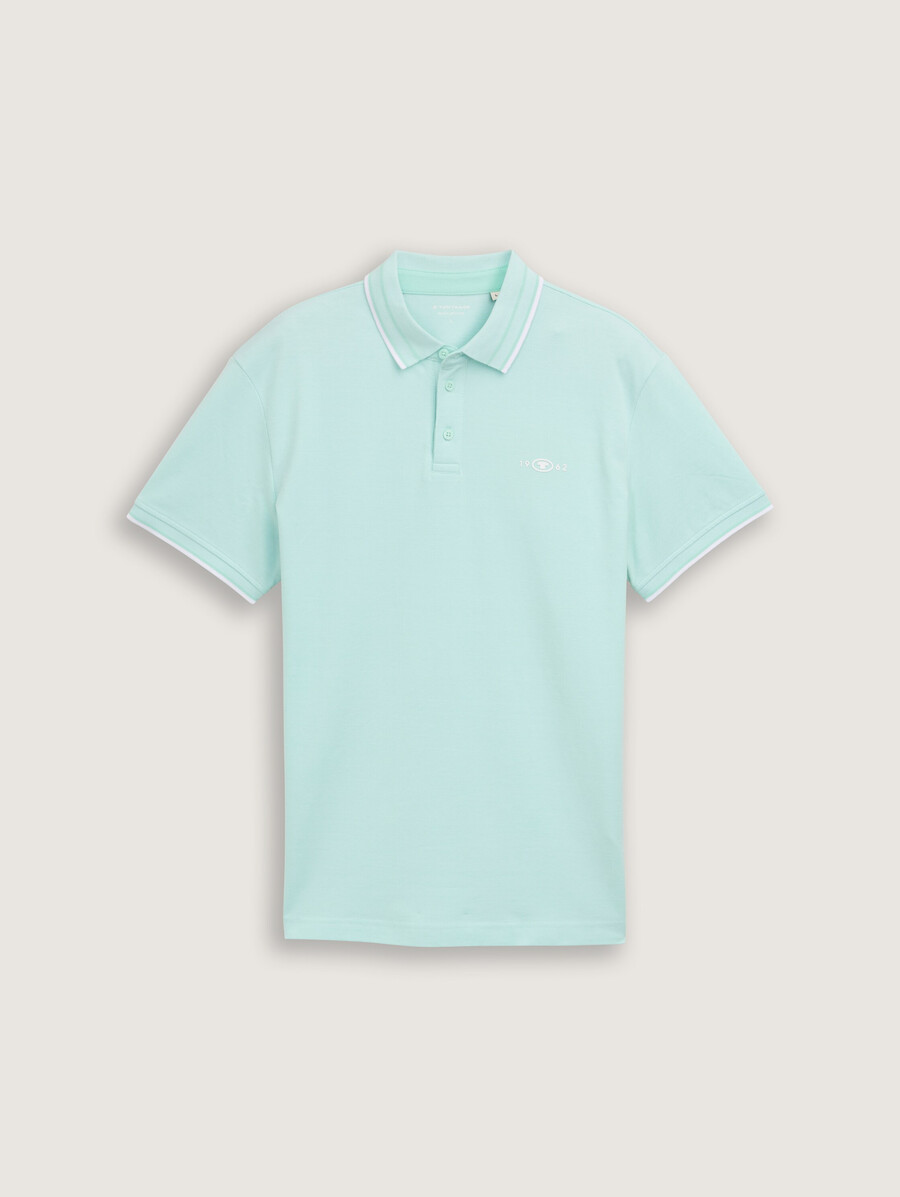 polo de piqué con elástico