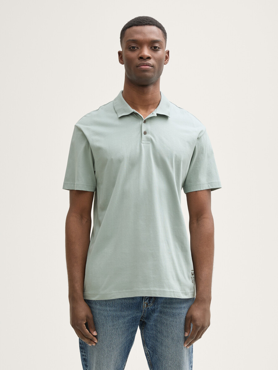 polo de jersey de corte relajado confeccionado en algodón