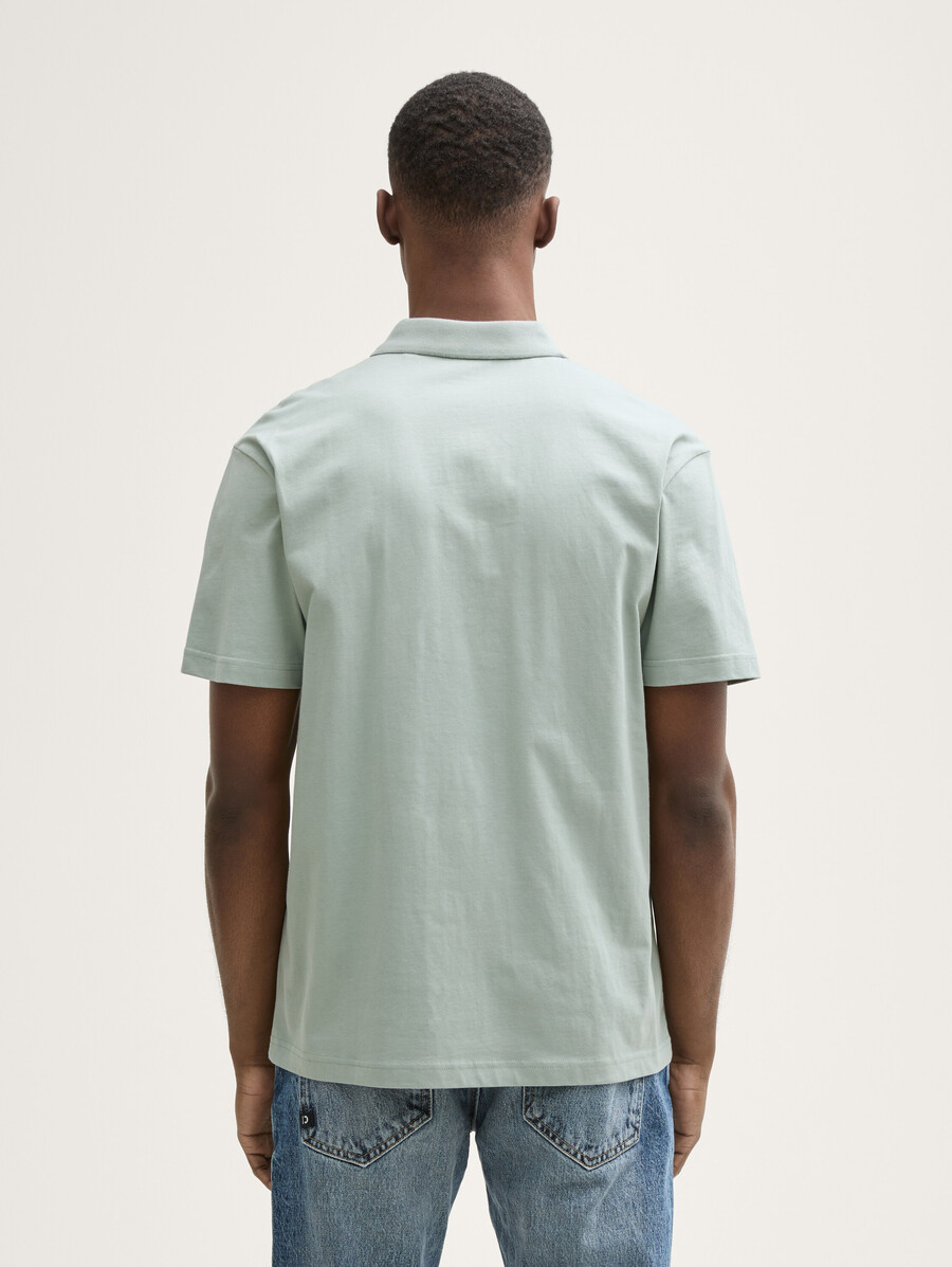 polo de jersey de corte relajado confeccionado en algodón