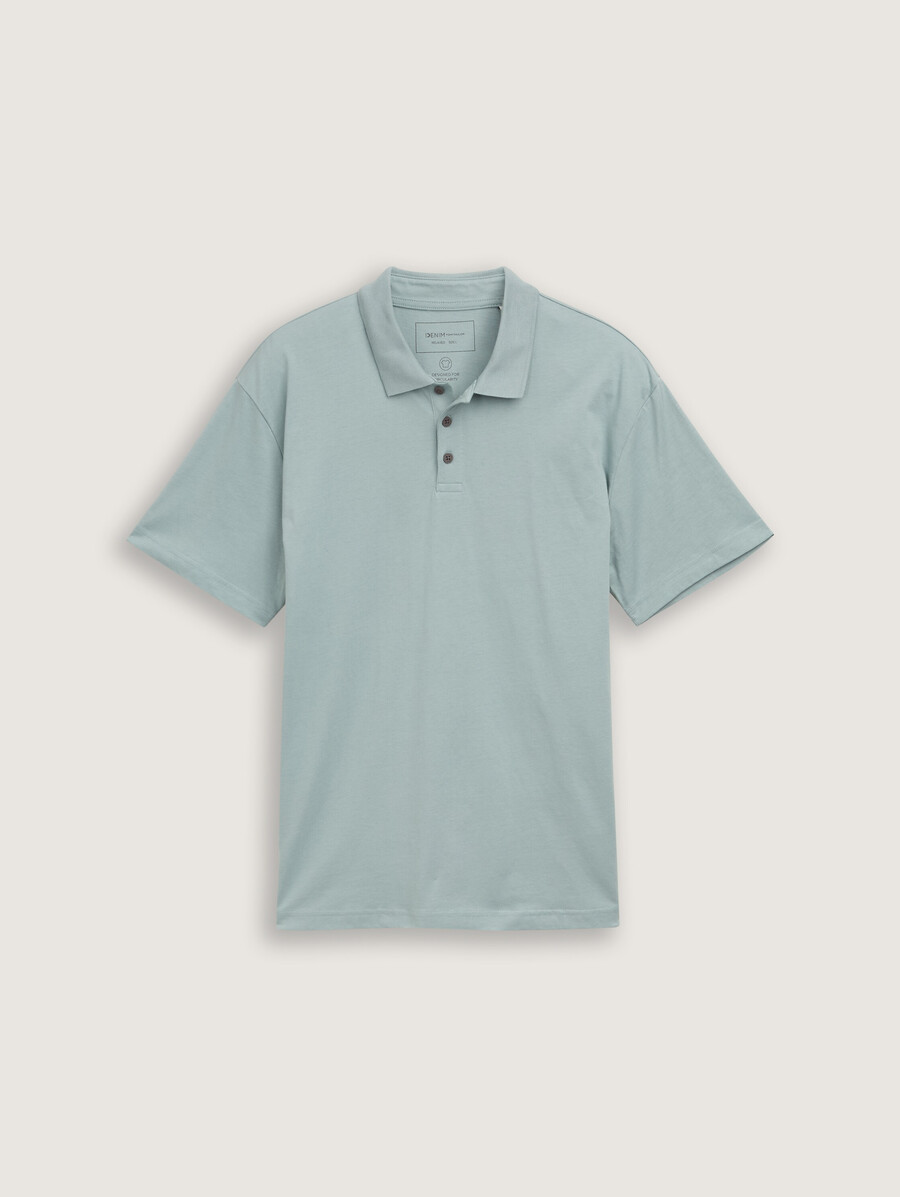 polo de jersey de corte relajado confeccionado en algodón