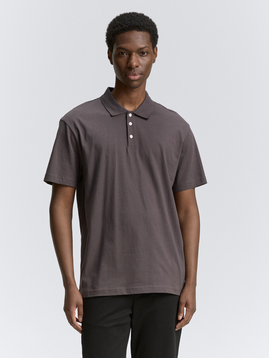 polo de jersey de corte relajado confeccionado en algodón