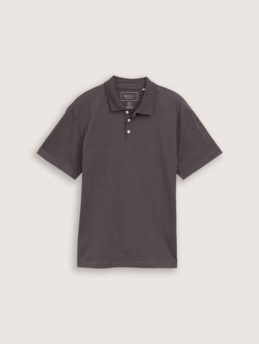 polo de jersey de corte relajado confeccionado en algodón