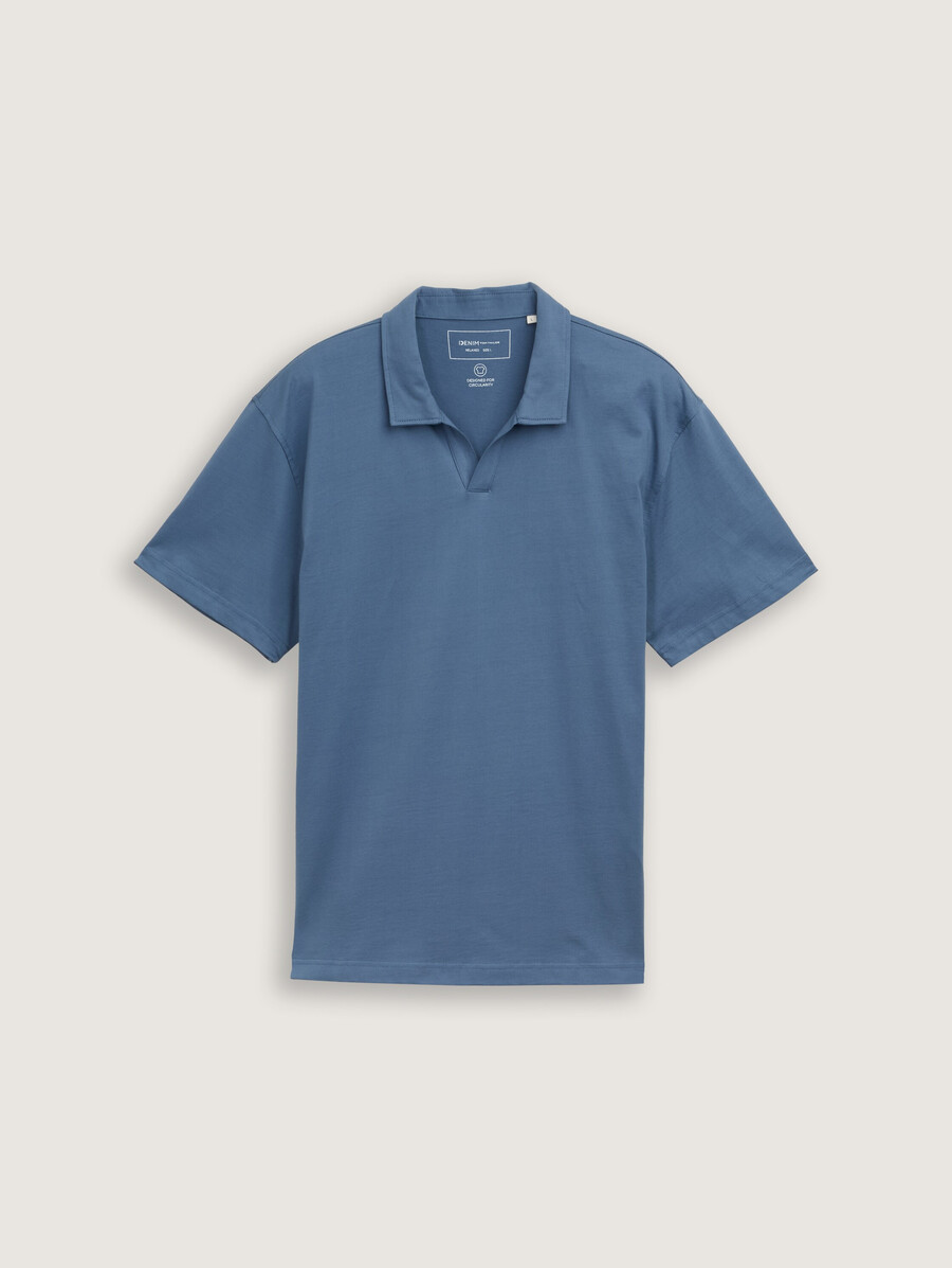 polo de jersey de corte relajado confeccionado en algodón
