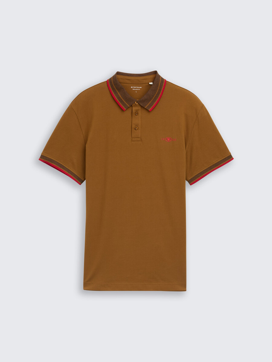 polo de piqué con elástico
