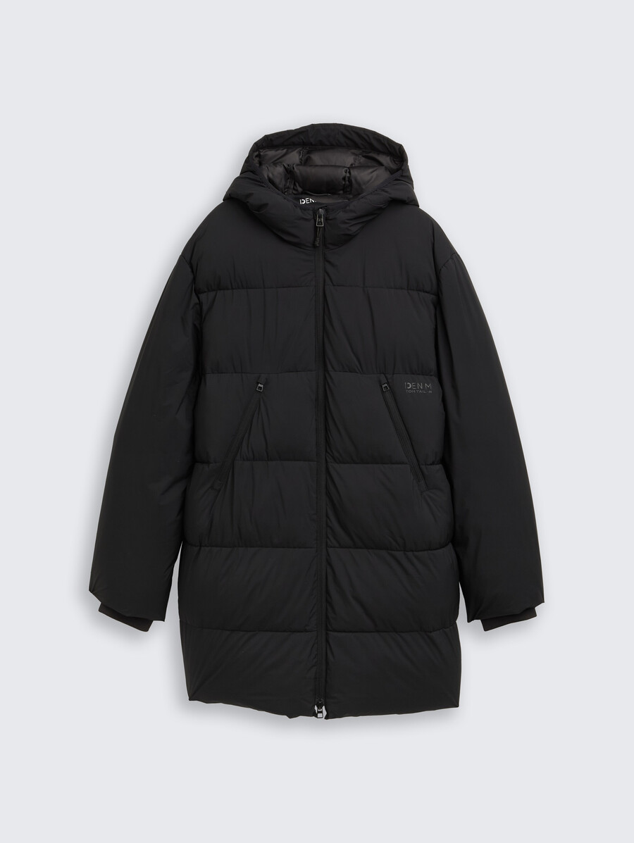 parka acolchada con capucha