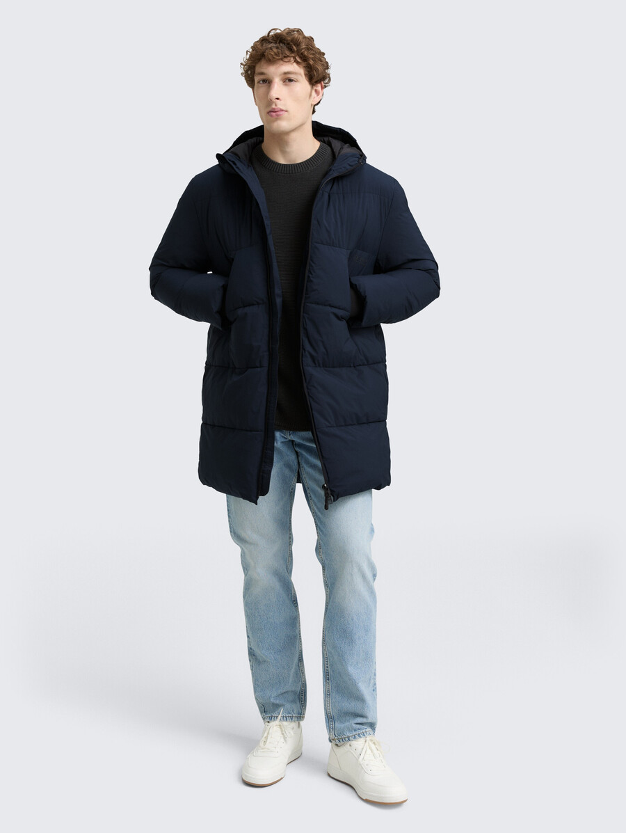 parka acolchada con capucha