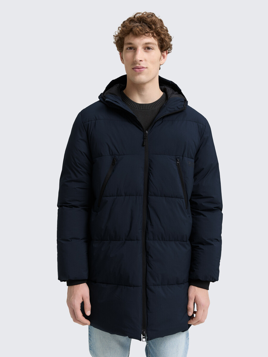 parka acolchada con capucha
