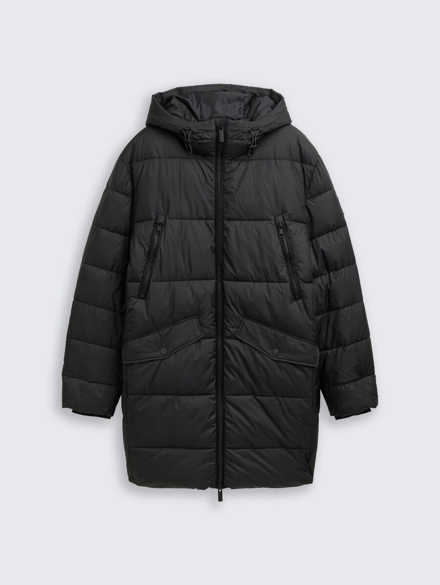 parka acolchada con capucha